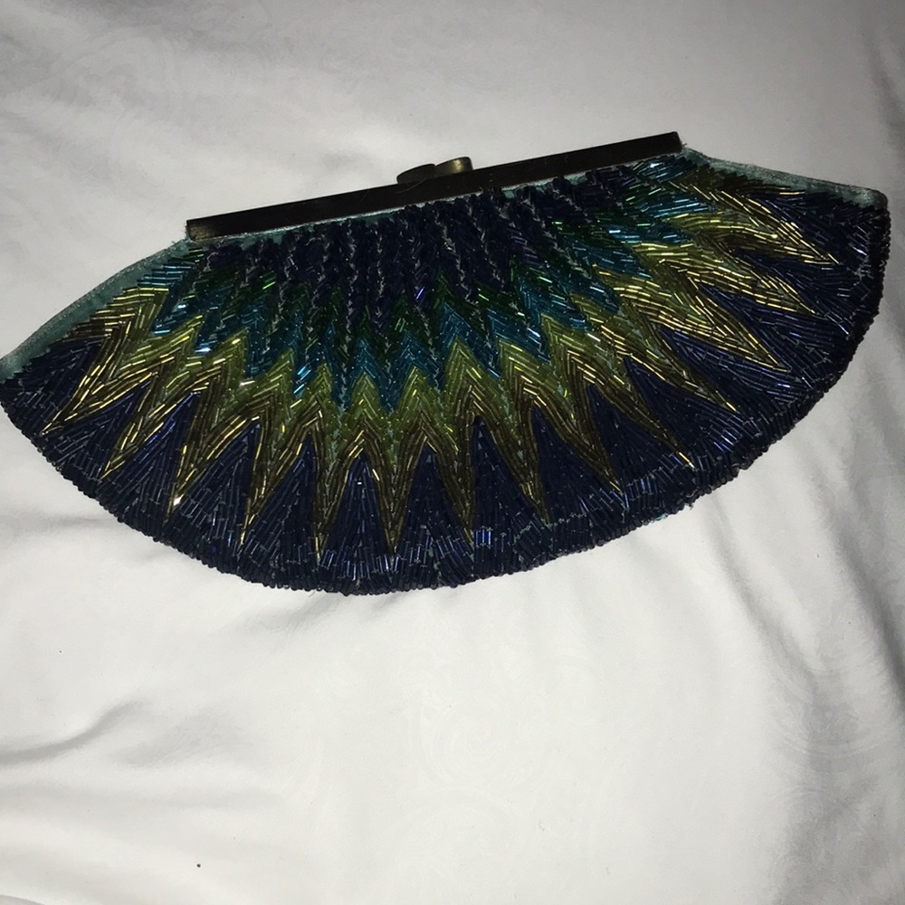 Peacock Inspired Clutch